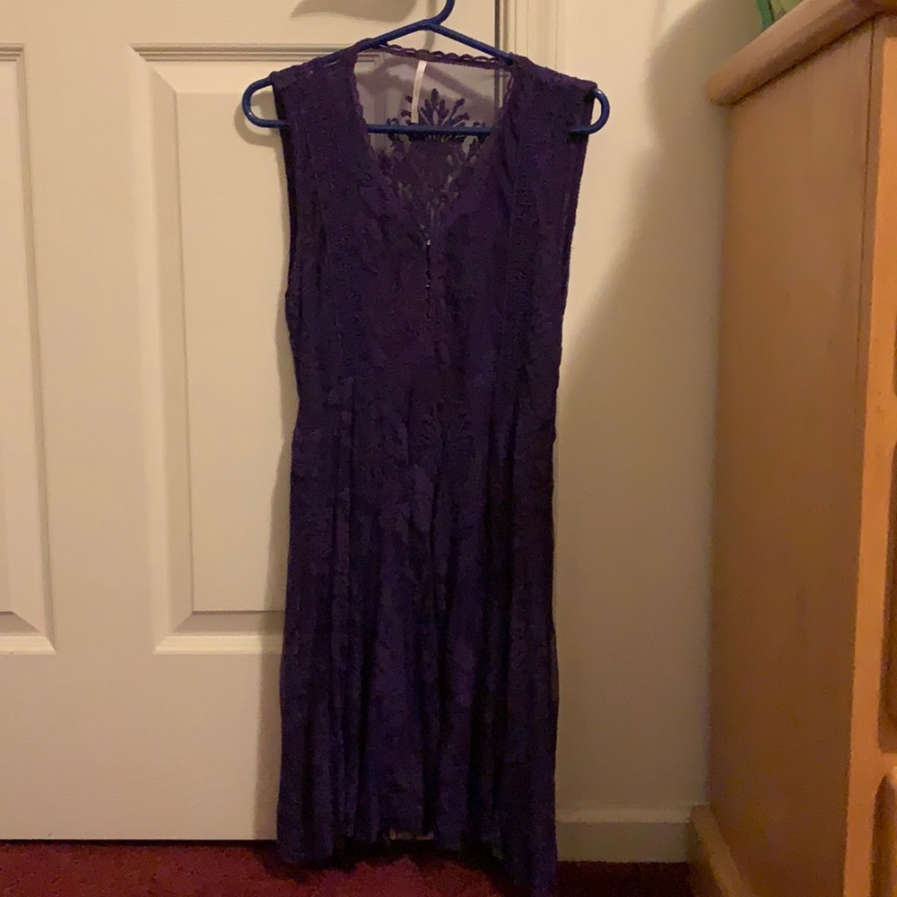 Free People dark purple dresss